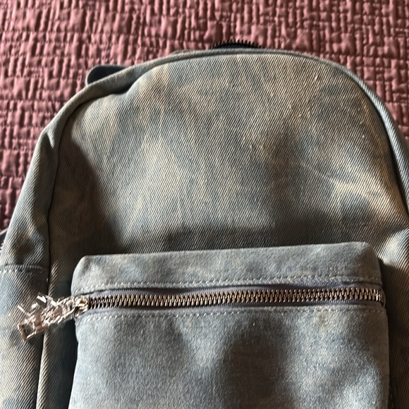 Blue Denim Backpack - Picture 3 of 6